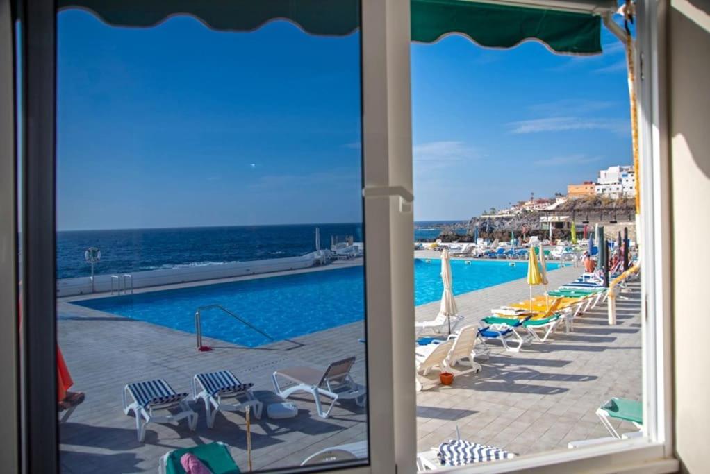First Line Ocean View Studio Puerto de Santiago  Eksteriør billede