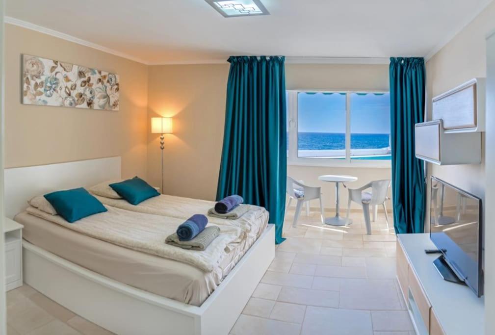First Line Ocean View Studio Puerto de Santiago  Eksteriør billede