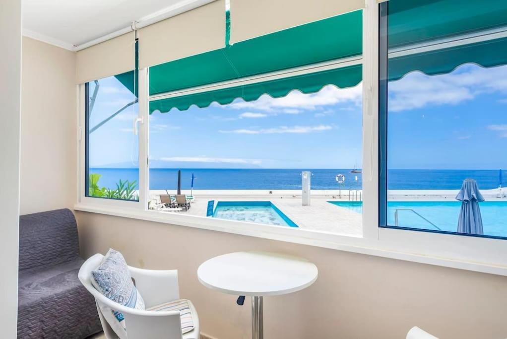 First Line Ocean View Studio Puerto de Santiago  Eksteriør billede